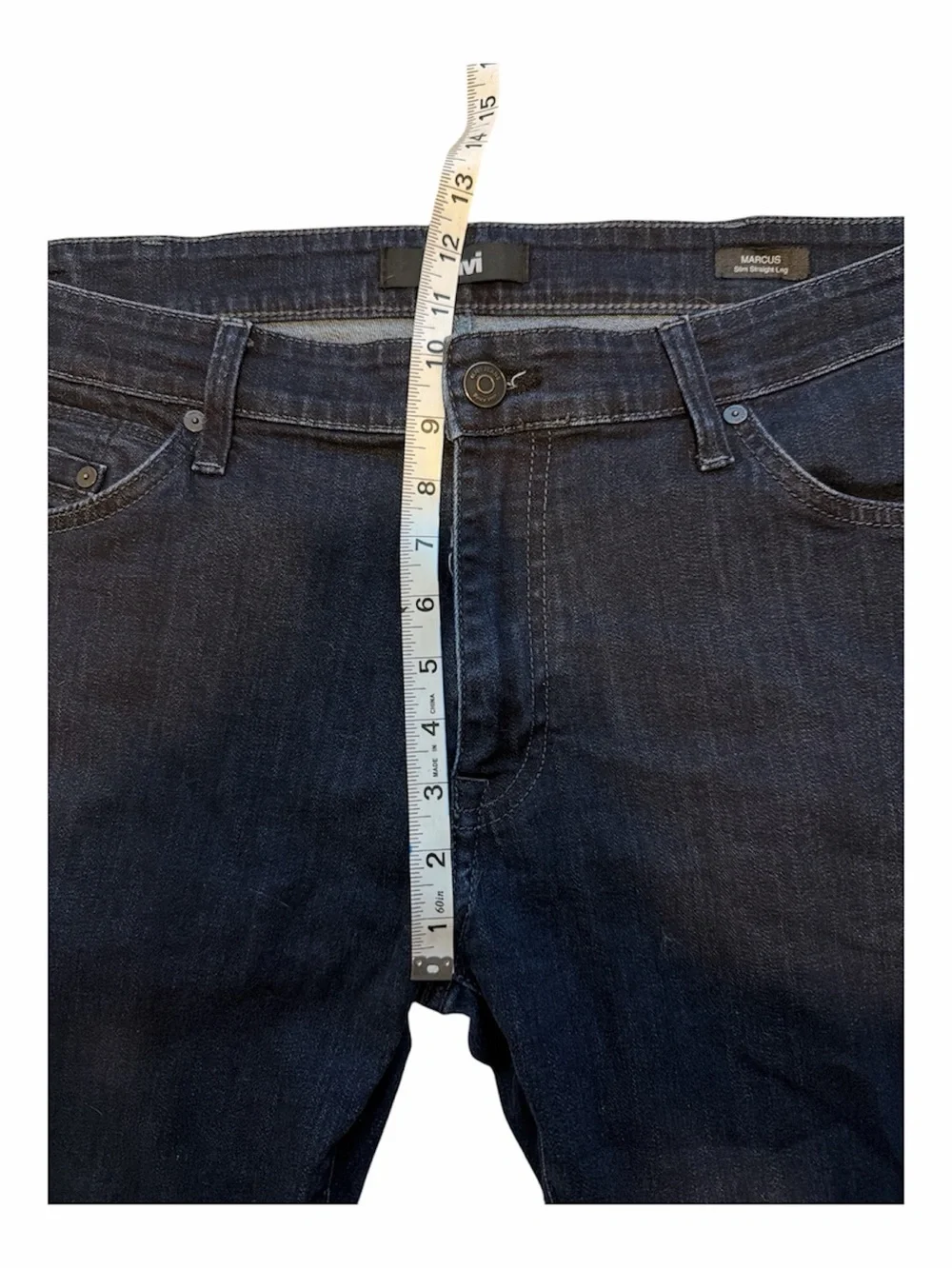 MAVI Men's Dark Blue Marcus Slim Straight Jeans size 38/30 - Picture 5 of 7